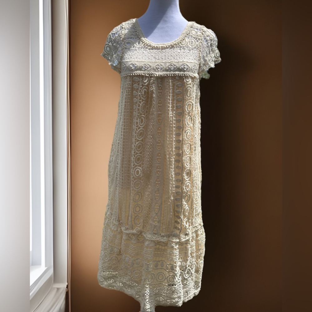 NWT Anthropologie Maeve Crochet dress